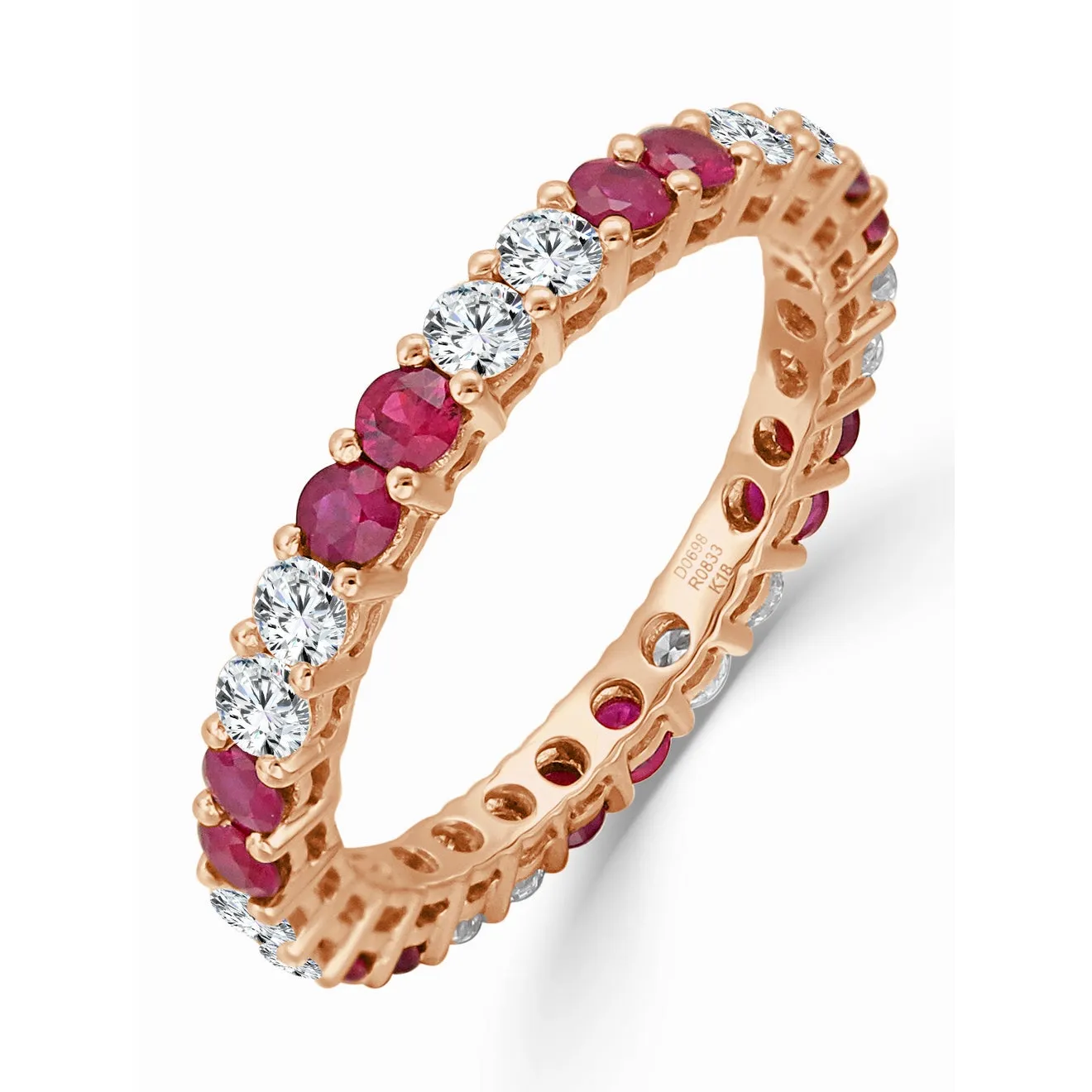 14k Gold & Ruby/Diamond Ring