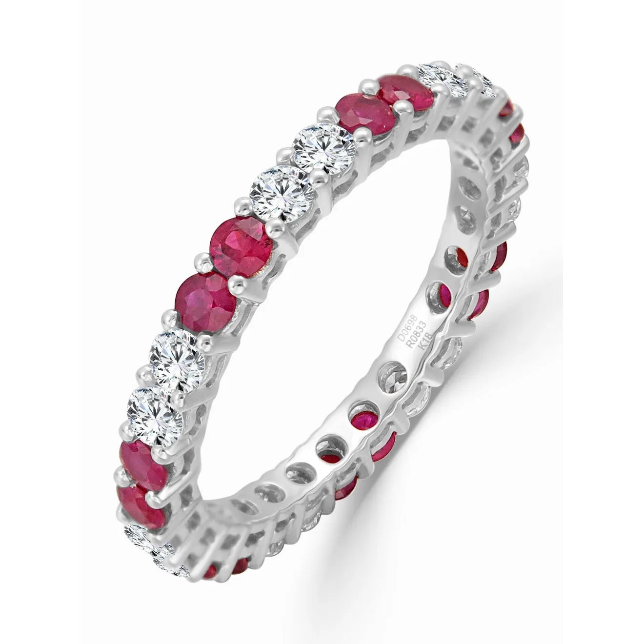 14k Gold & Ruby/Diamond Ring