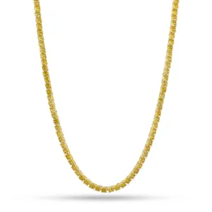 4mm Citrine Tennis Chain