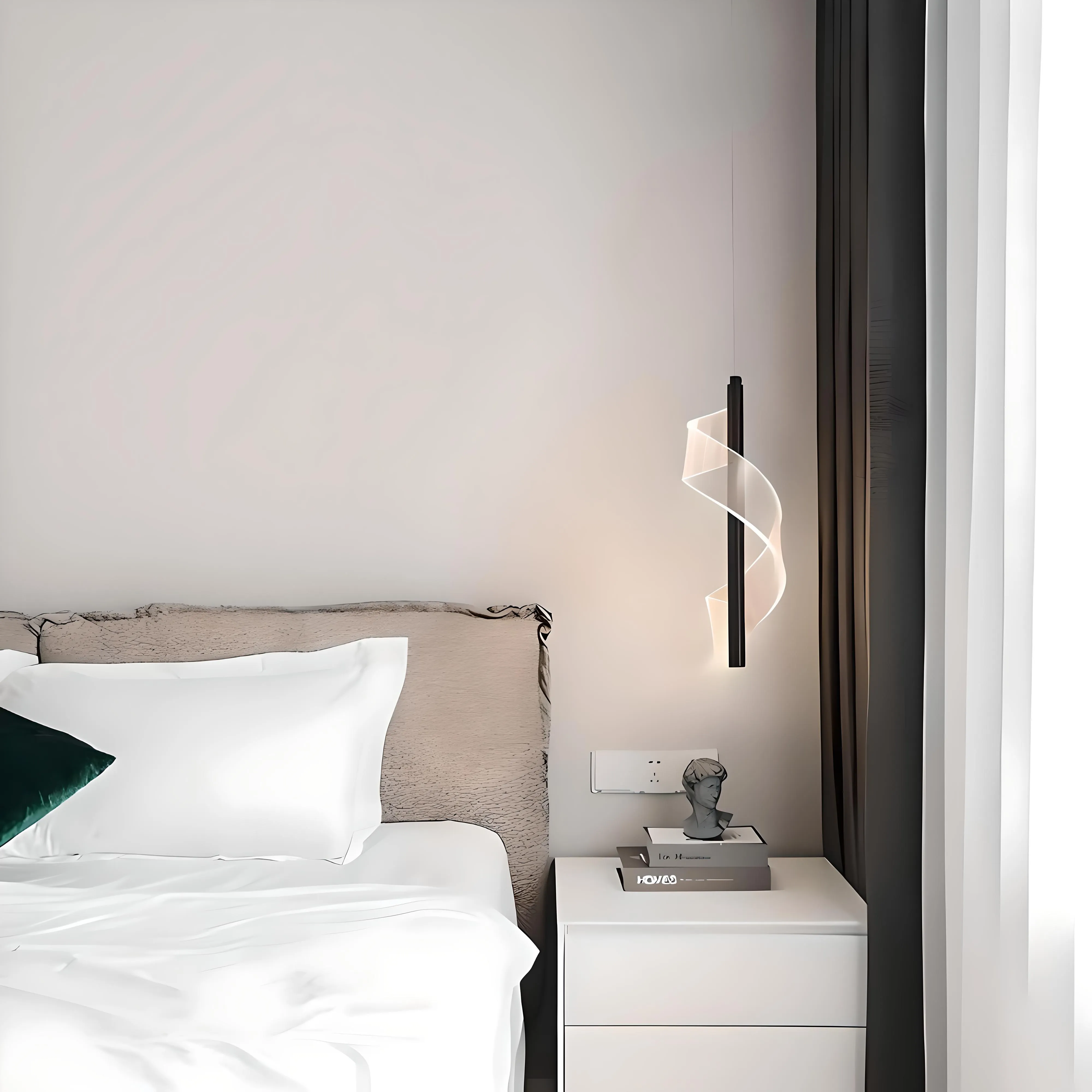 Arendal - Sleek Bedside Chandelier