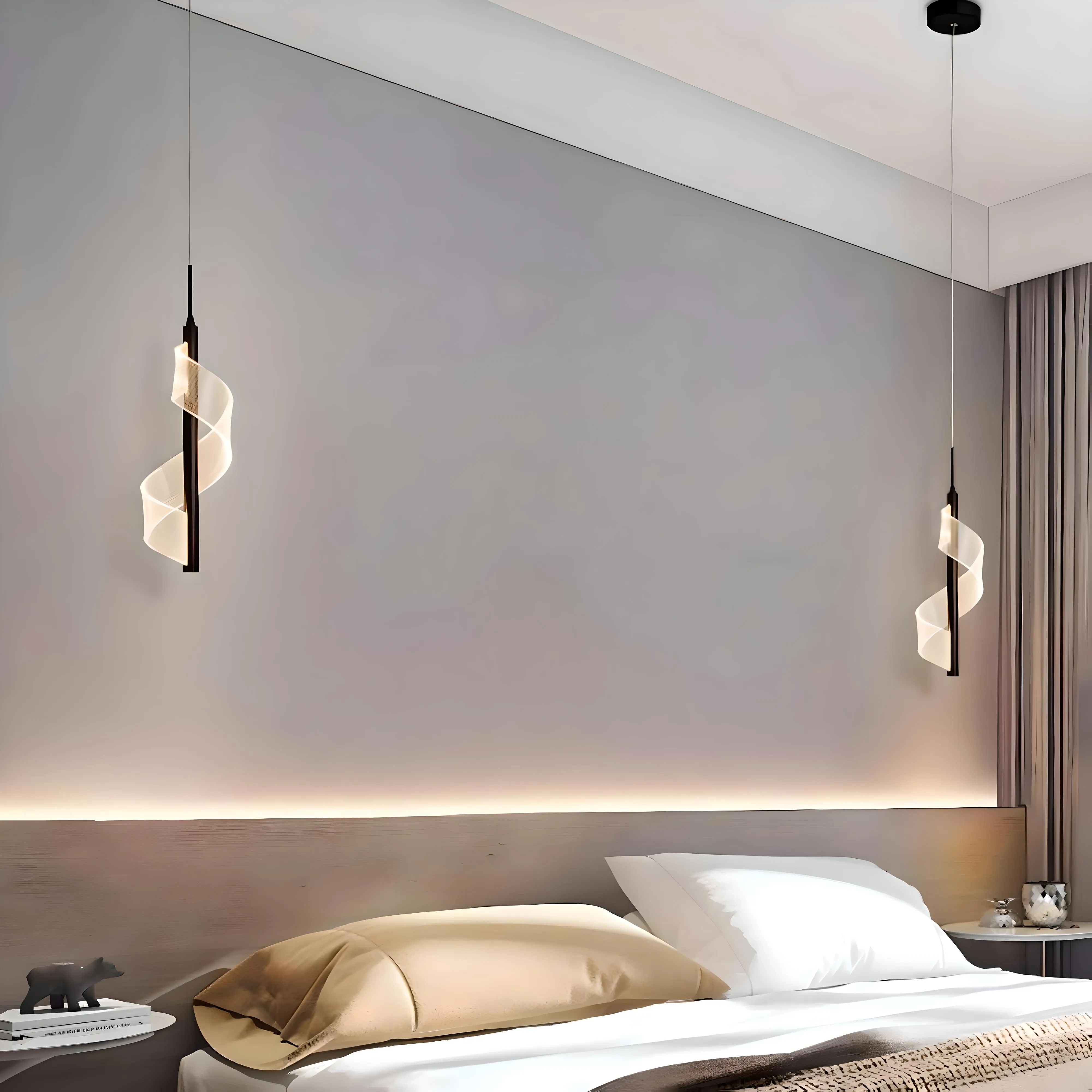 Arendal - Sleek Bedside Chandelier