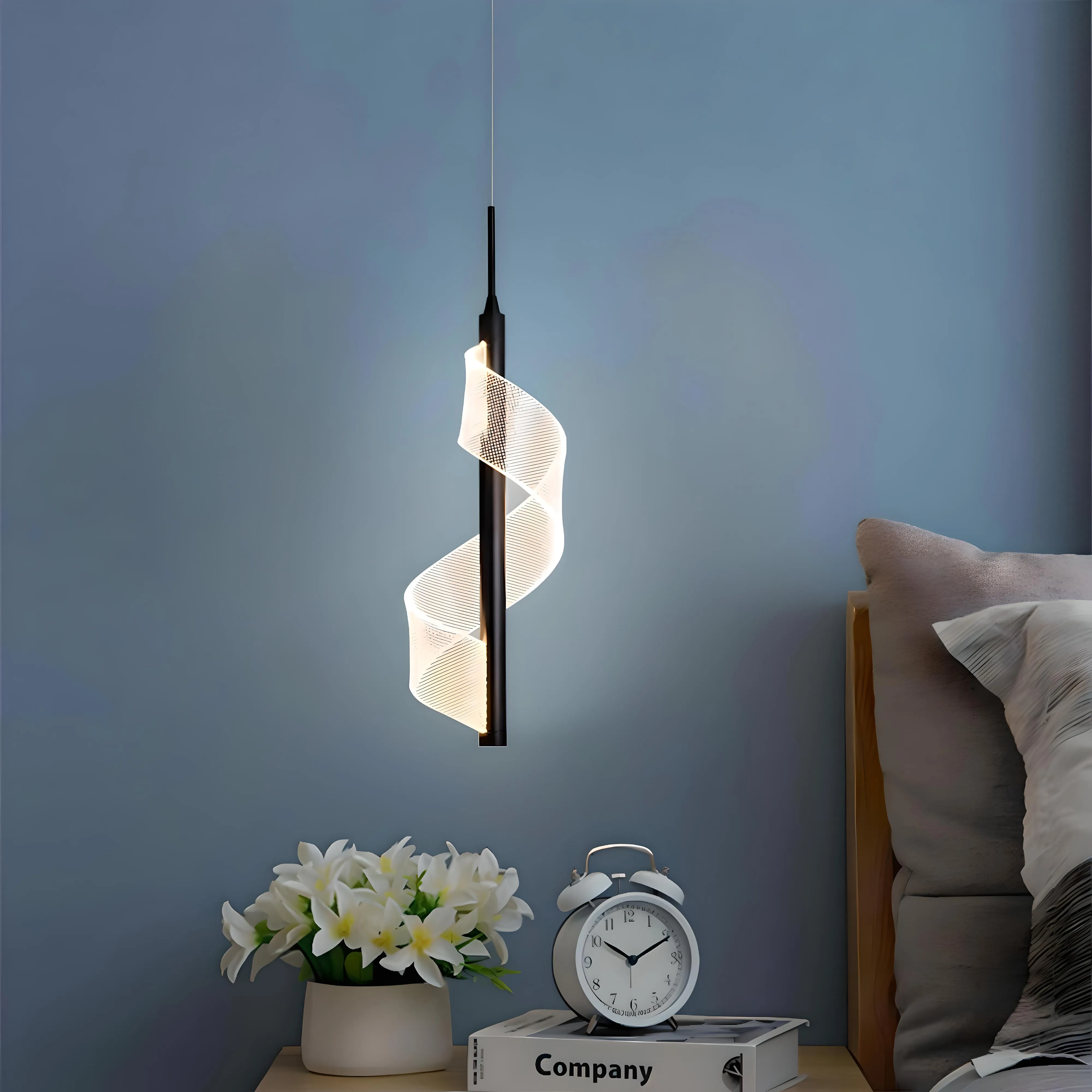 Arendal - Sleek Bedside Chandelier