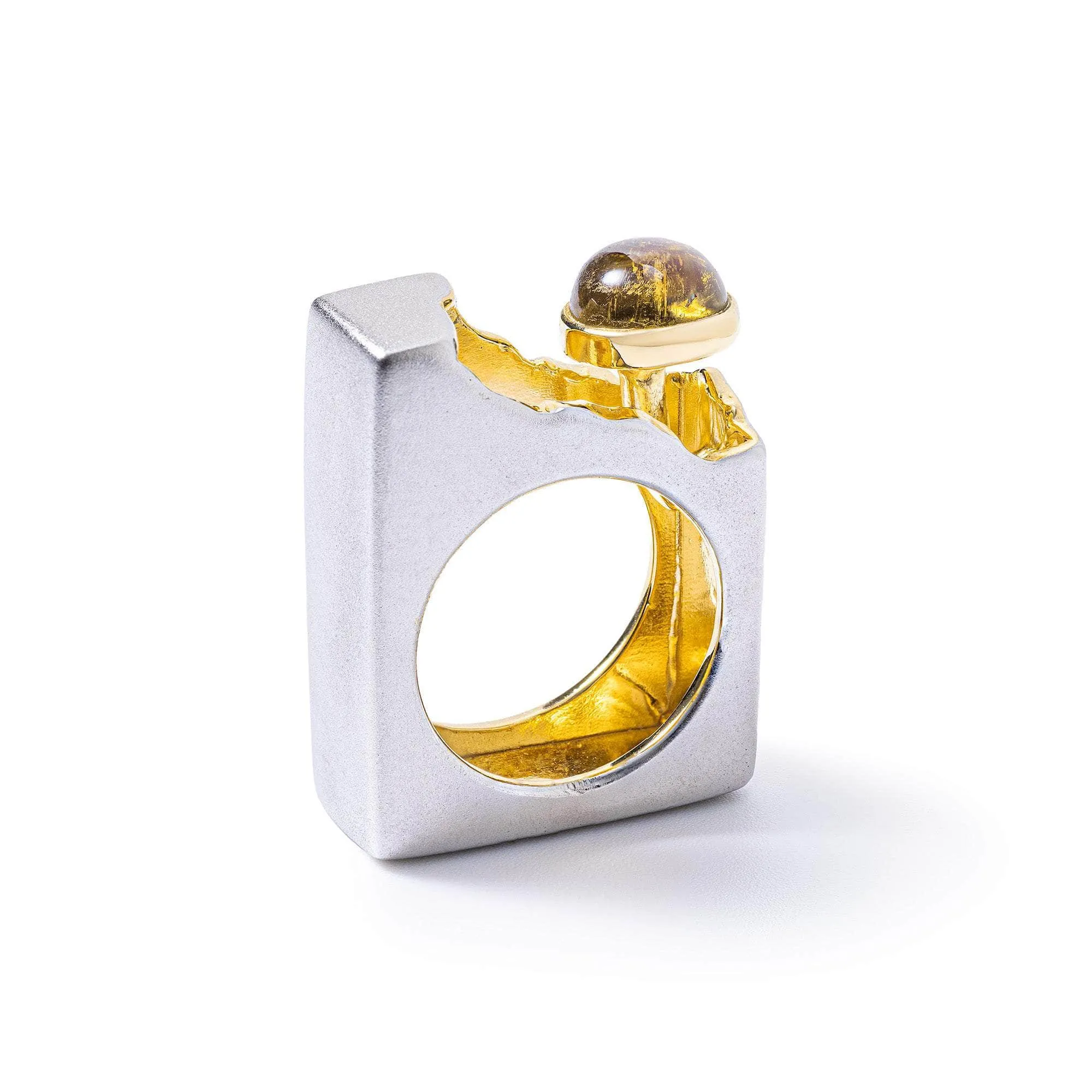 Avior Citrine Ring