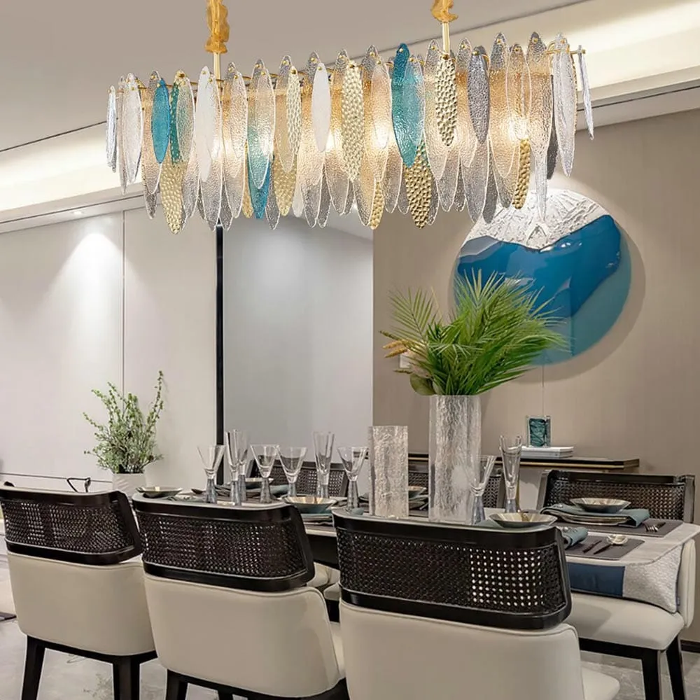 Beach View Oval Chandelier