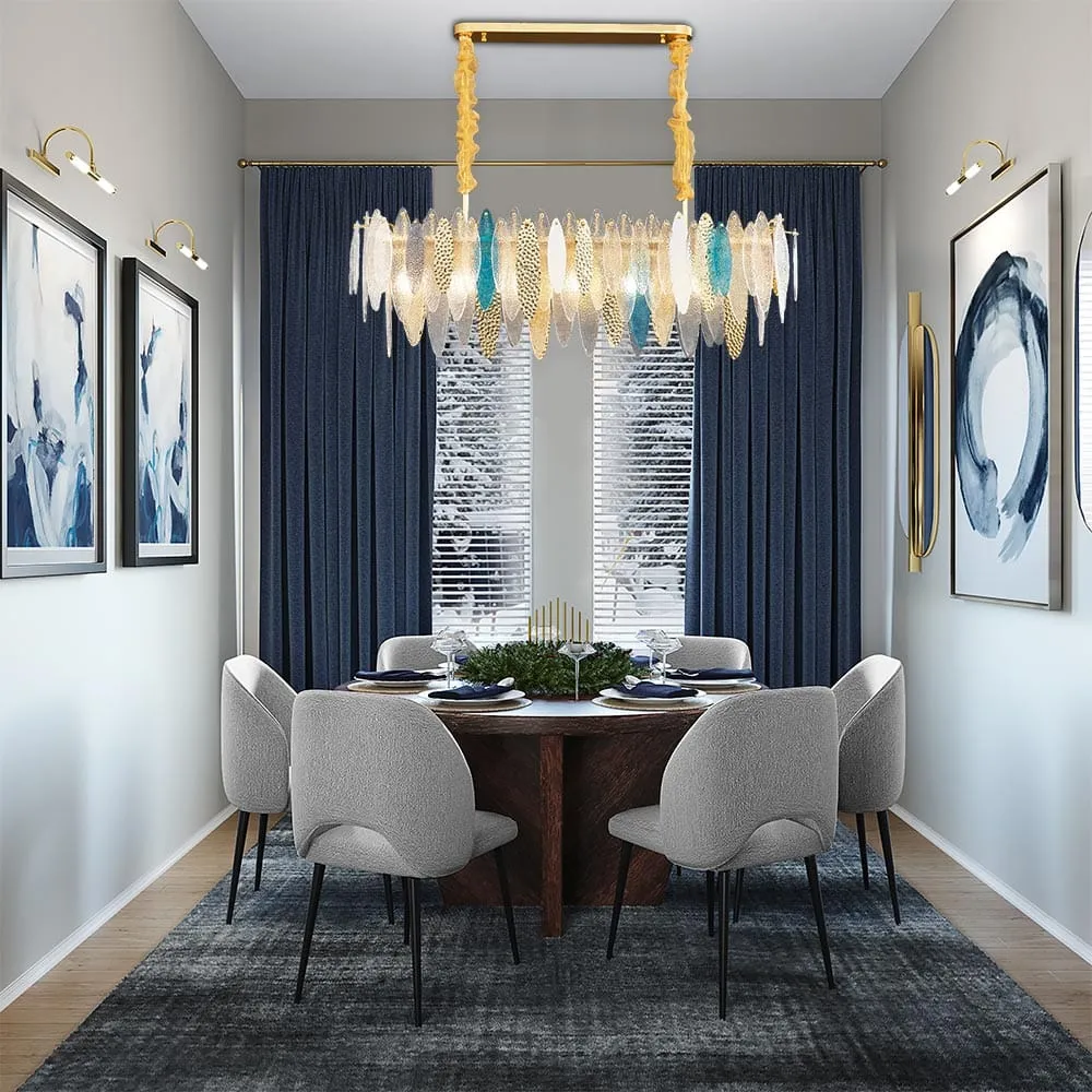 Beach View Oval Chandelier