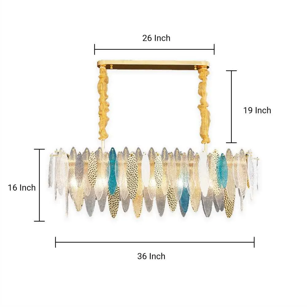 Beach View Oval Chandelier