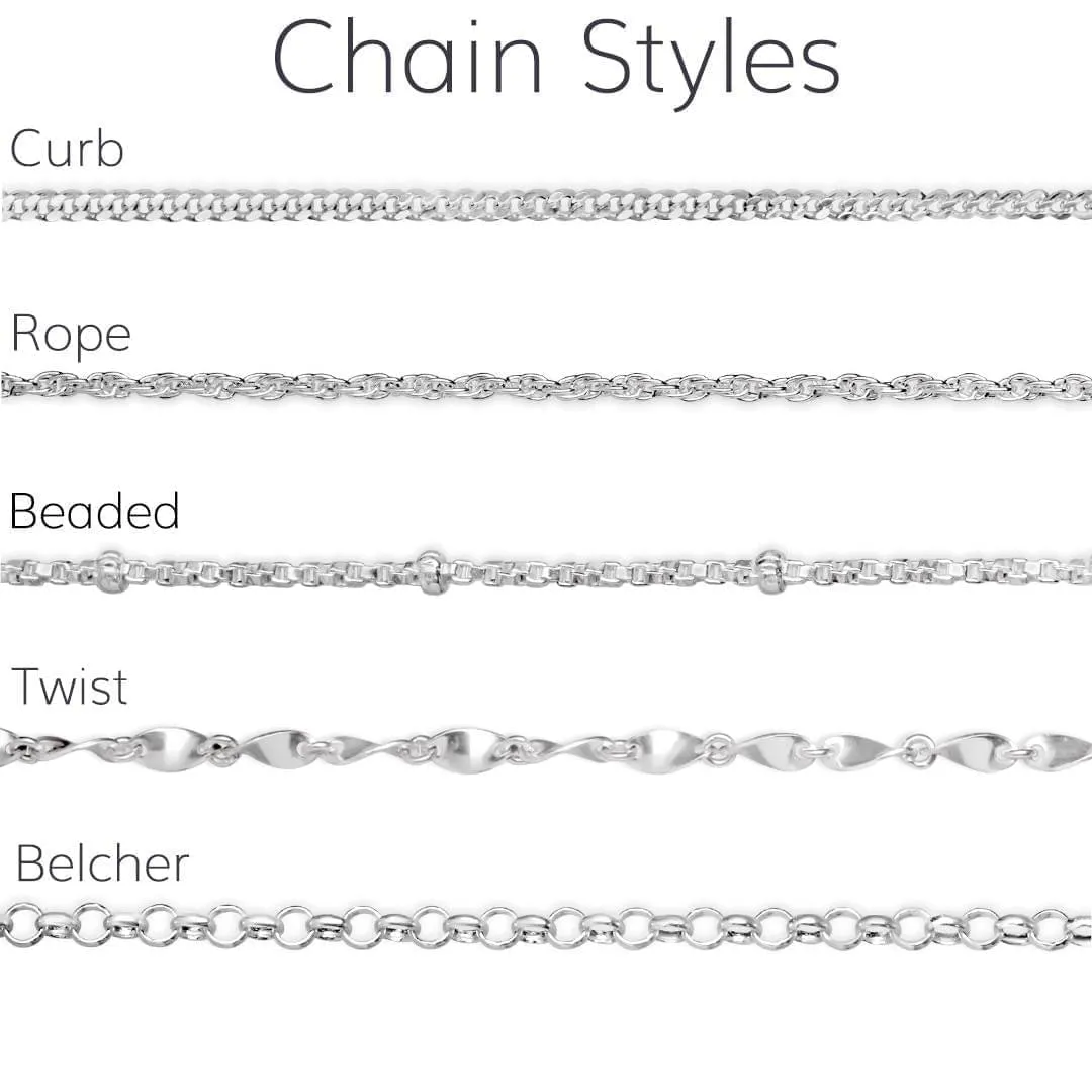 Beaded Chain | Silver