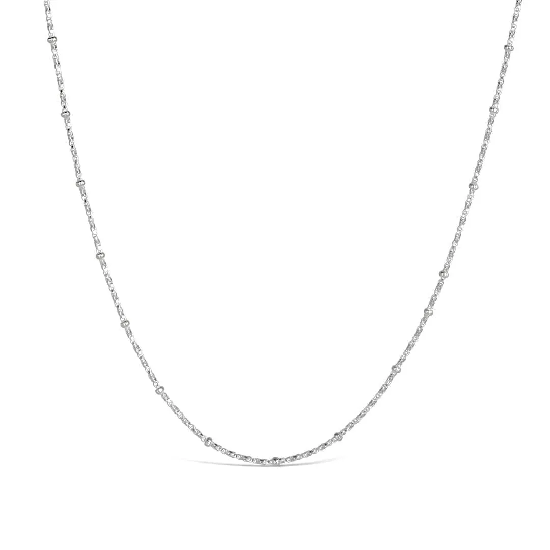 Beaded Chain | Silver