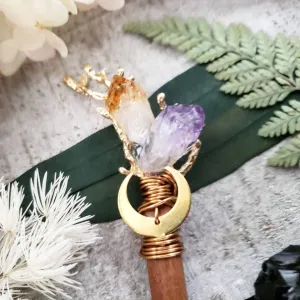 Boho Gemstone hair stick