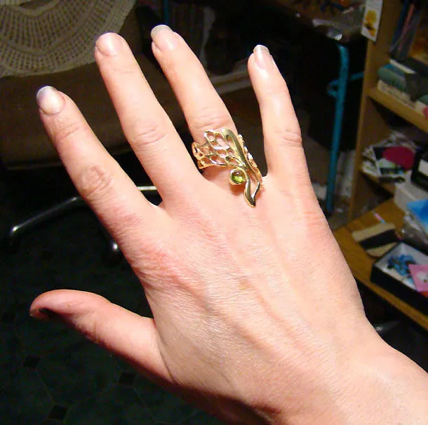 Butterfly Wing Gossamer Ring