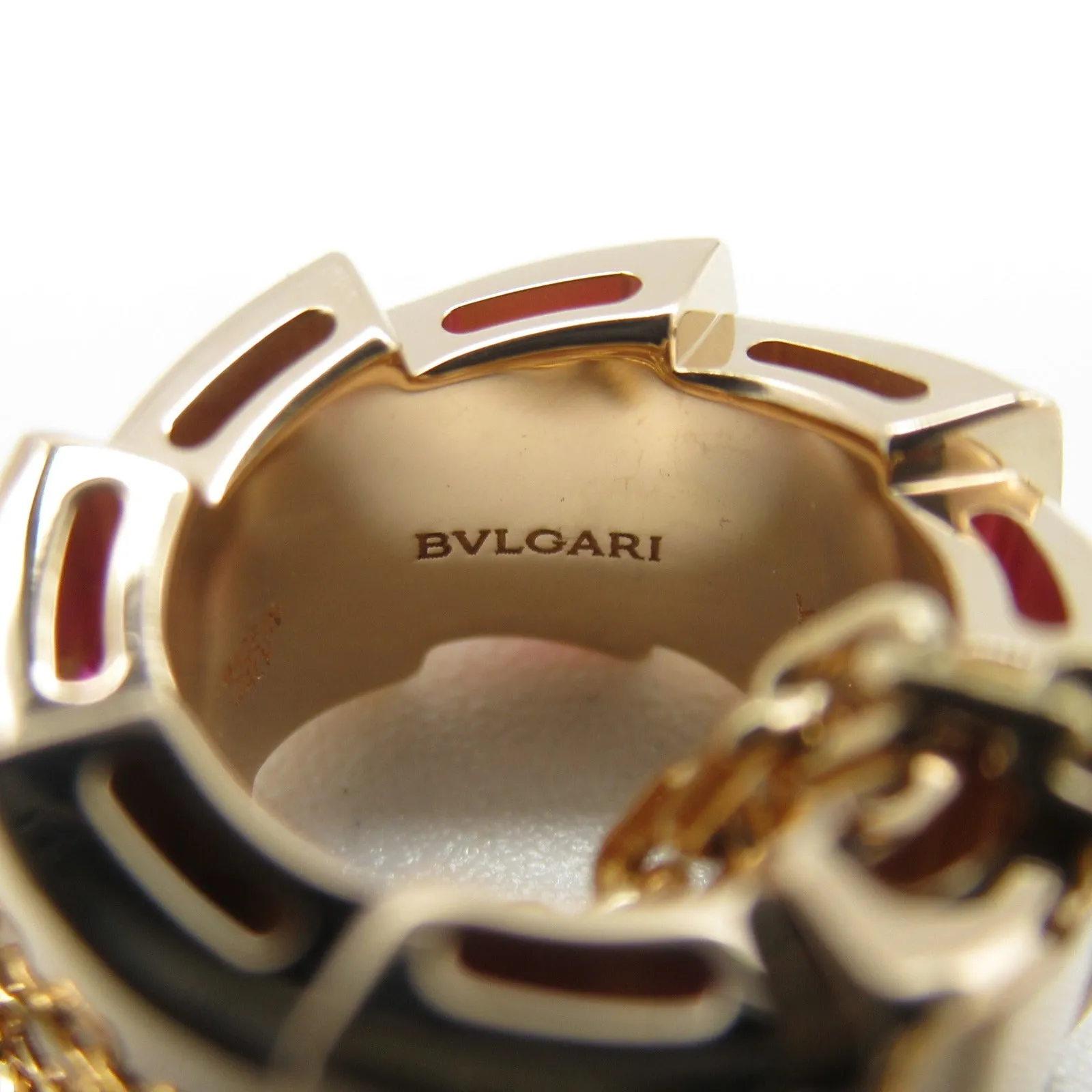 Bvlgari Serpenti Viper Ruby Necklace K18PG