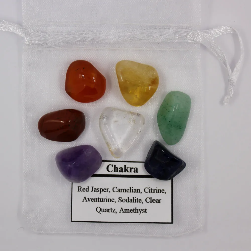 Chakra Crystal Mojo Bag