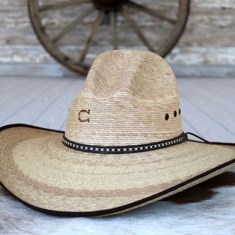 Charlie 1 Horse Bandito B Gus Palm Leaf Cowboy Hat