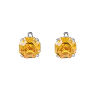 Citrine Stud Earrings