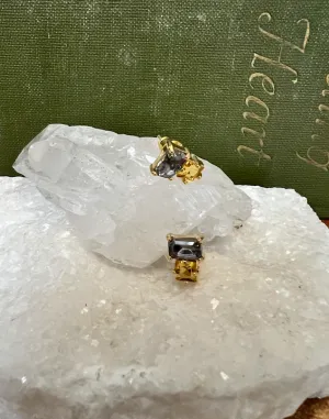 Citrine Studs