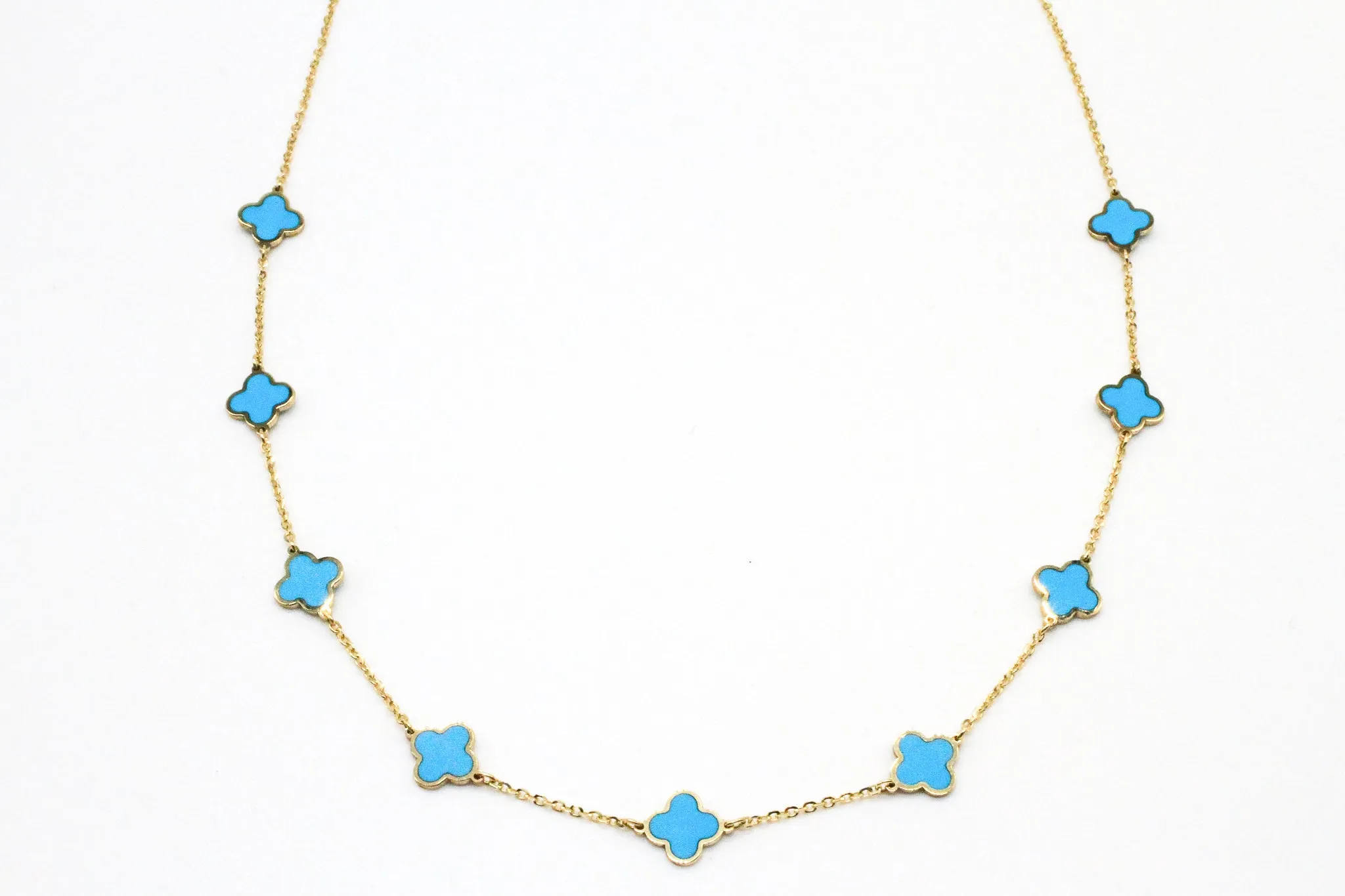 Clover Turquoise Necklace