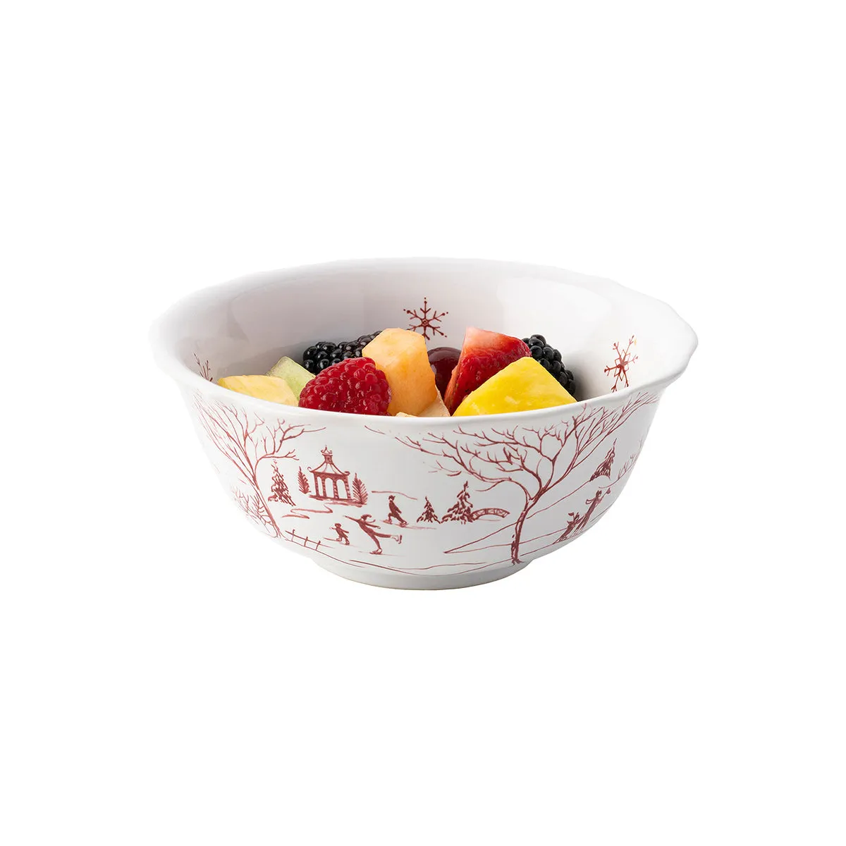 Country Estate Winter Frolic Cereal/Ice Cream Bowl