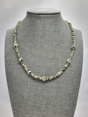 Dalmatian Jasper Necklace