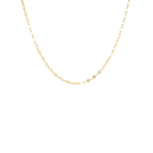 delicate sequin chain necklace