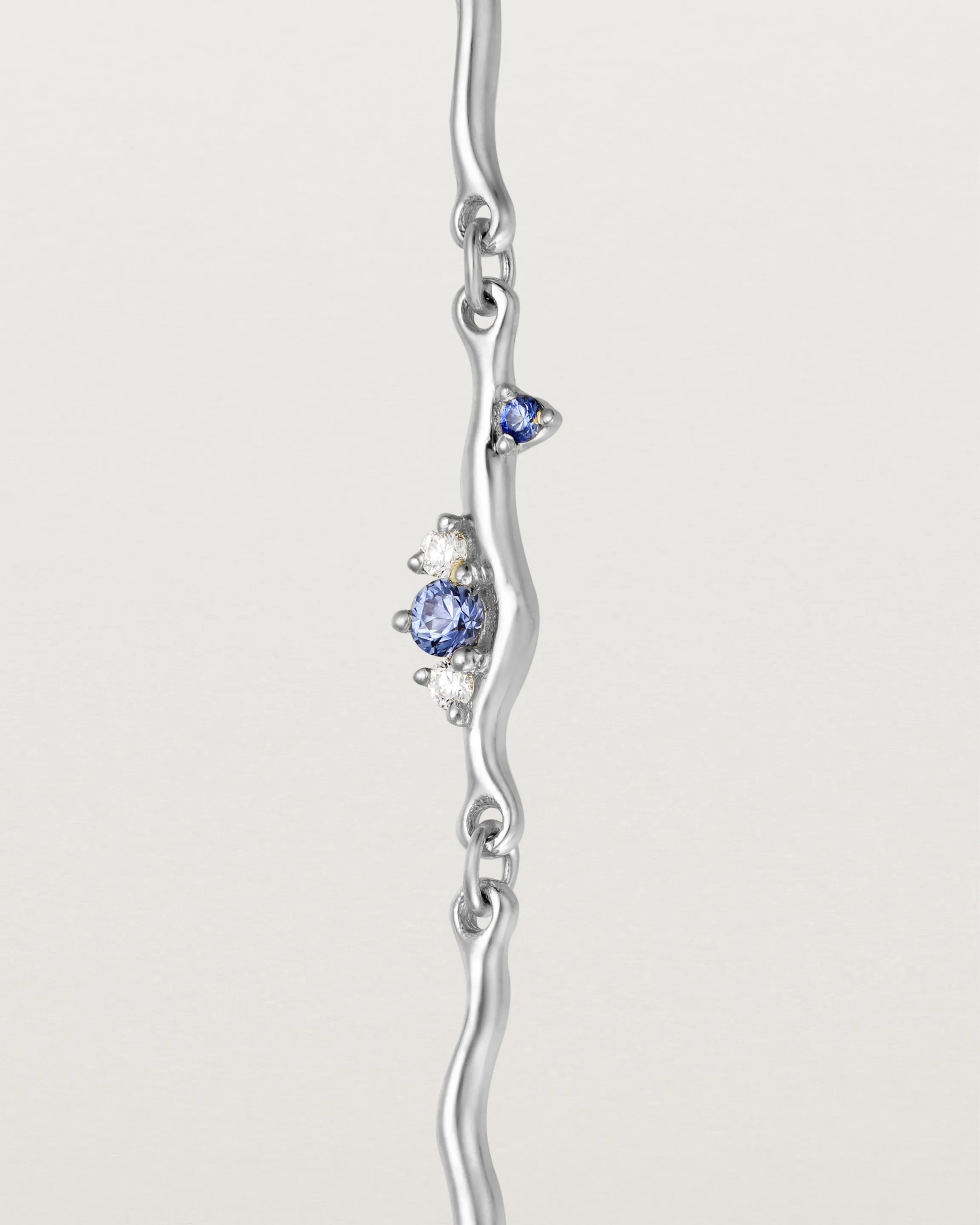 Demi Ember Necklace | Diamond & Ceylon Sapphire