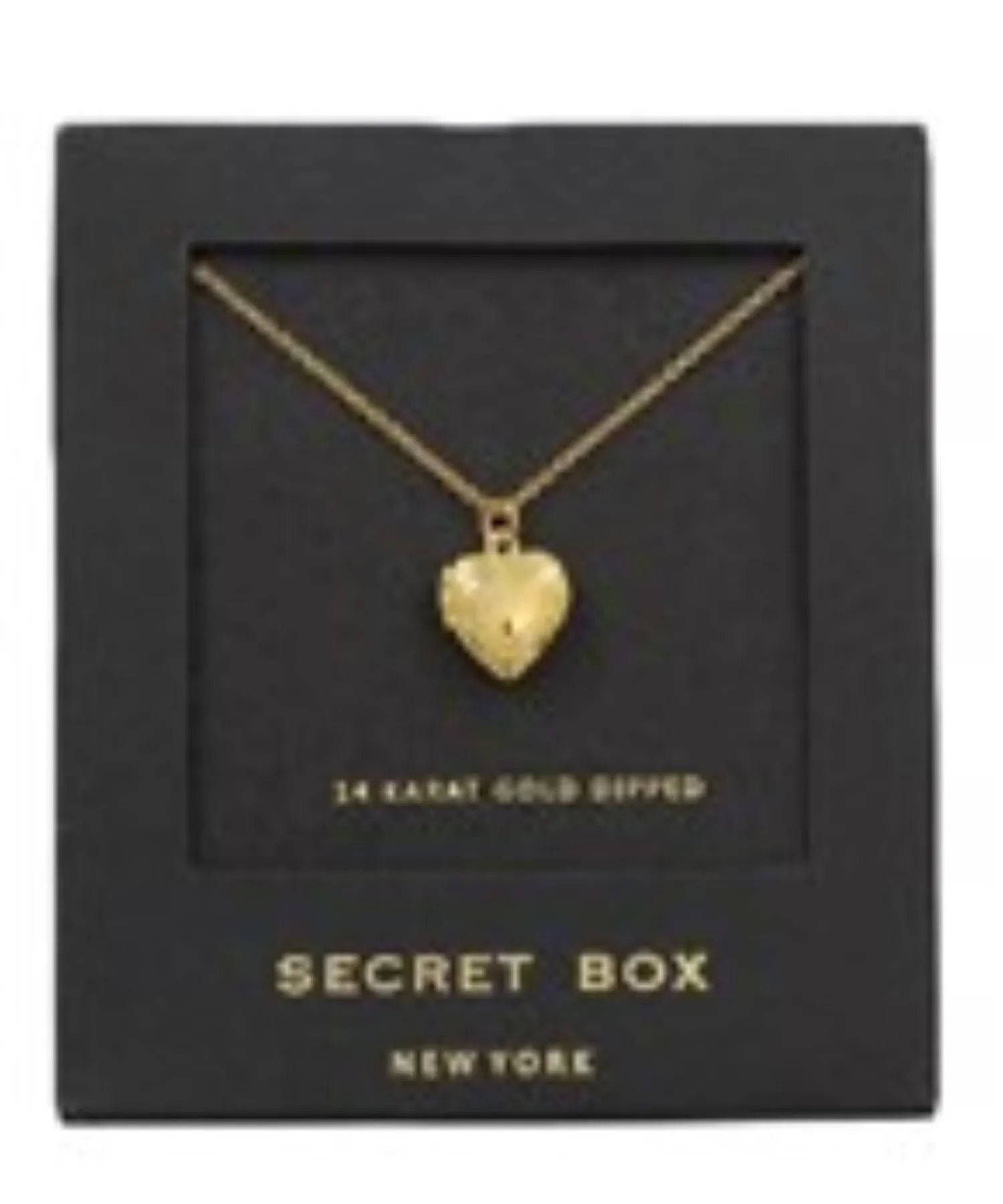 Designed Heart Locket Necklace