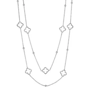 Diamond Clover Signature Eyeglass Chain