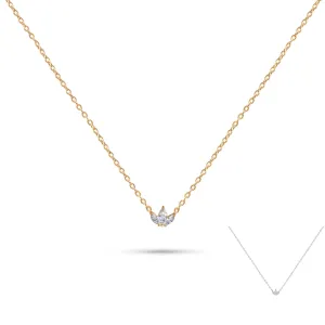 Diamond Crown Necklace