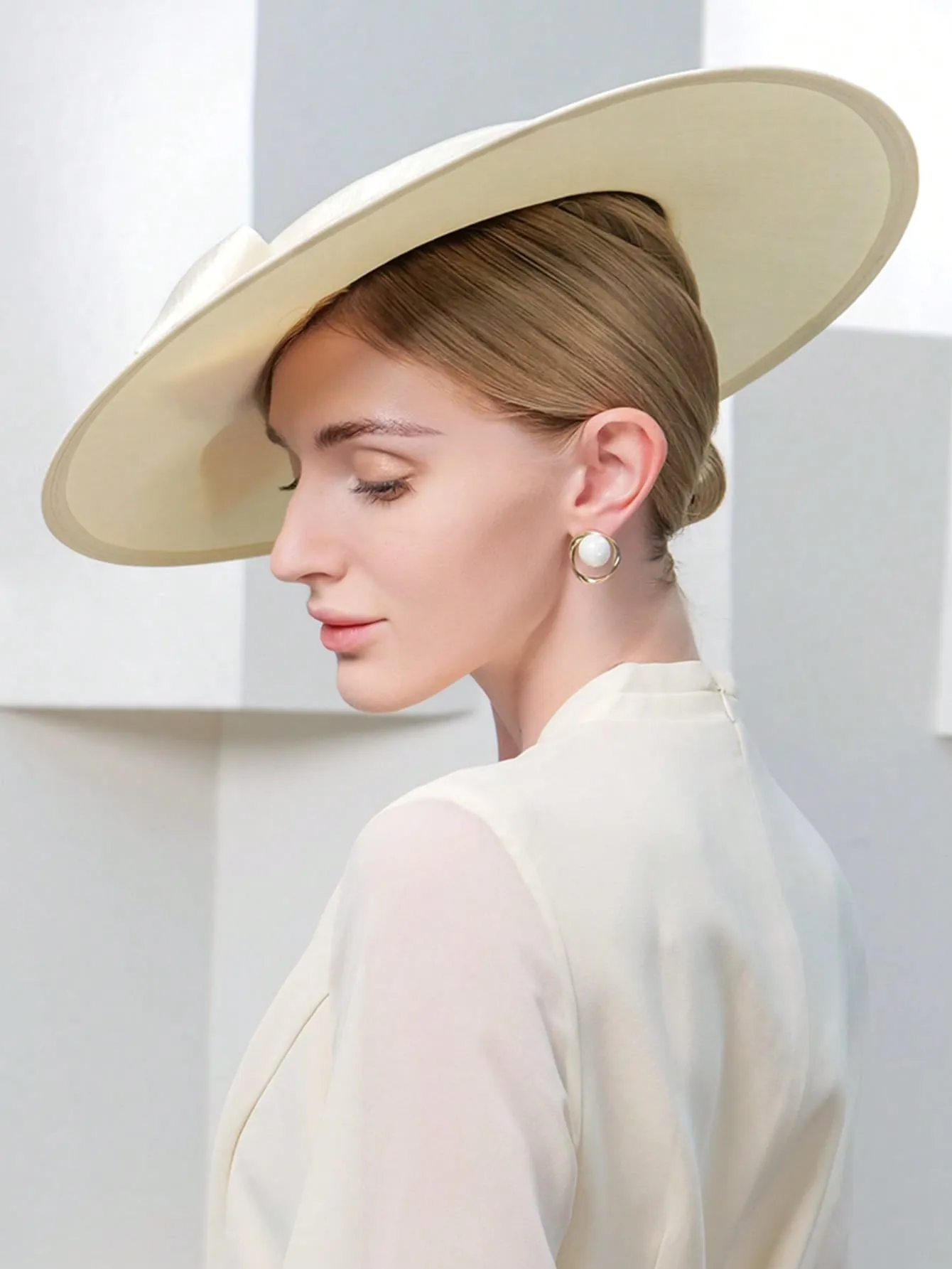 Elegant Wide Brim Hat