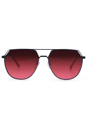 Farrah Sunglasses in Ruby