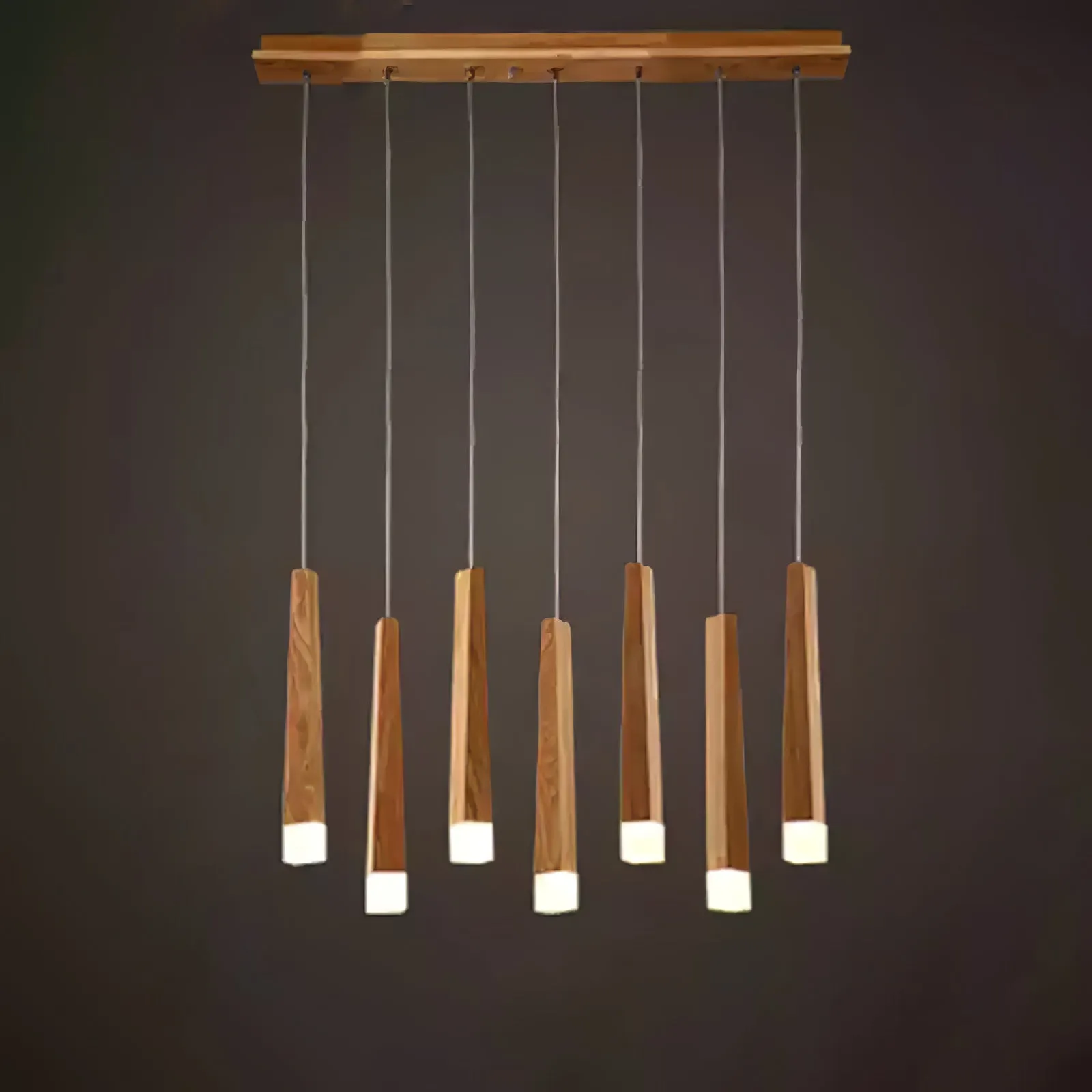 Firewood Stick Chandelier