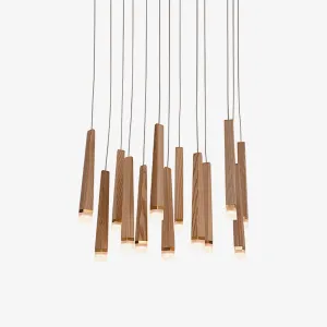 Firewood Stick Chandelier