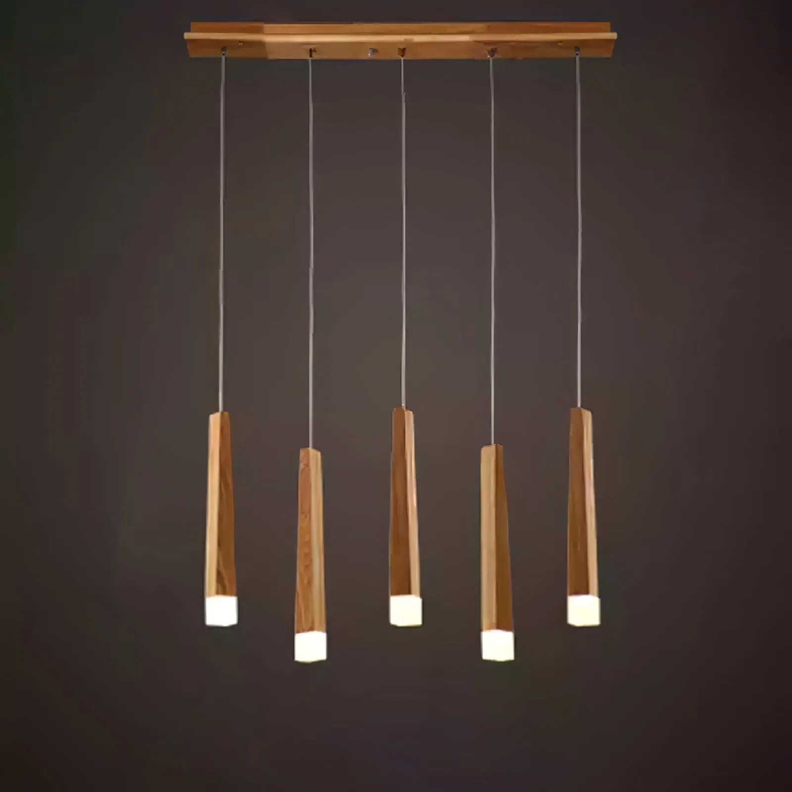 Firewood Stick Chandelier