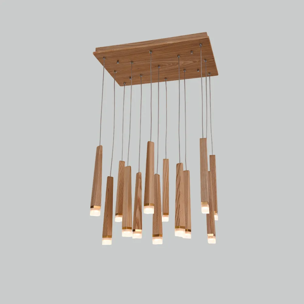 Firewood Stick Chandelier