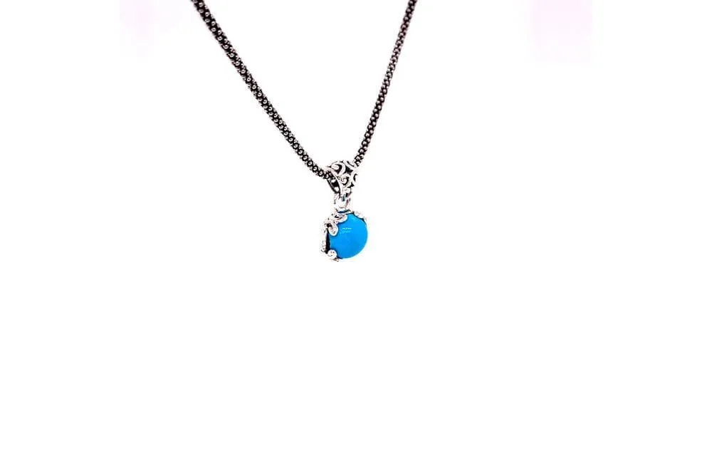 Glow Necklace- Turquoise