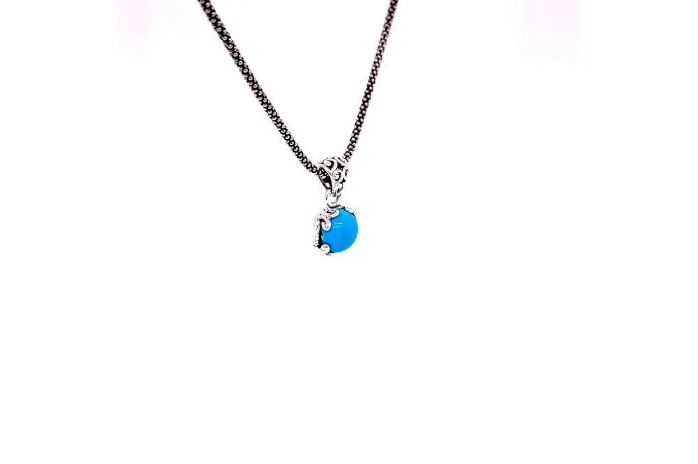 Glow Necklace- Turquoise