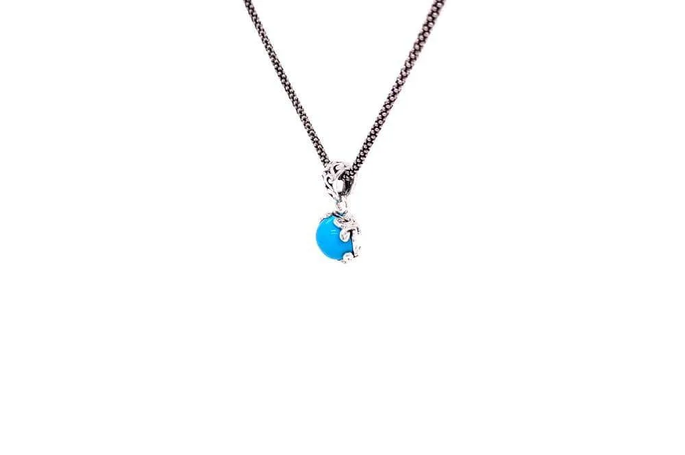 Glow Necklace- Turquoise