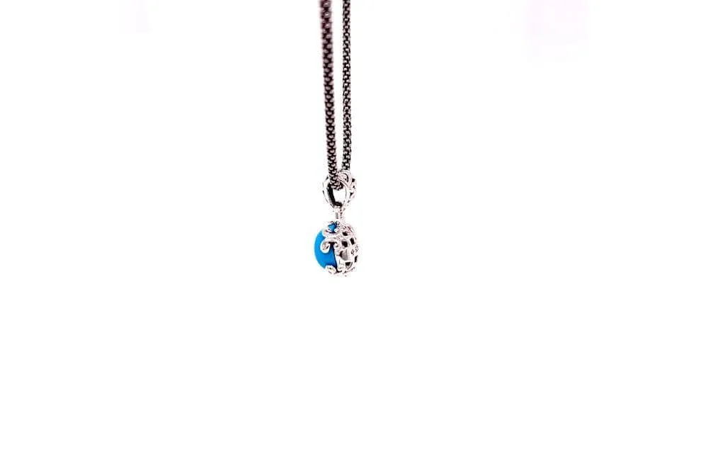 Glow Necklace- Turquoise