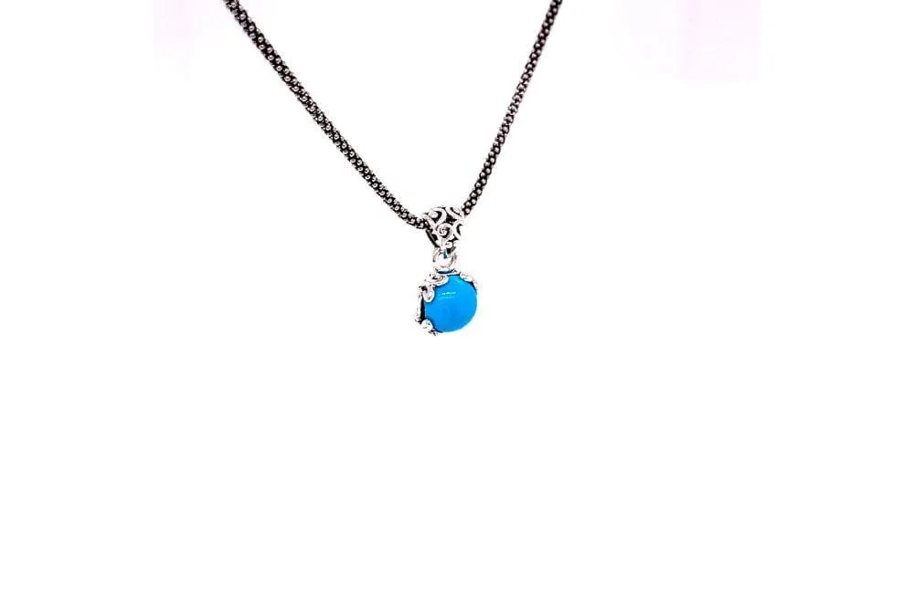 Glow Necklace- Turquoise