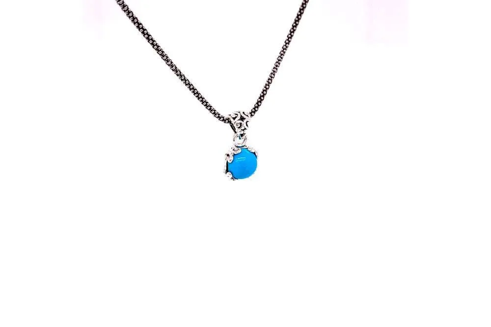 Glow Necklace- Turquoise