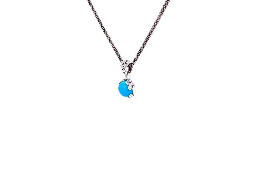 Glow Necklace- Turquoise