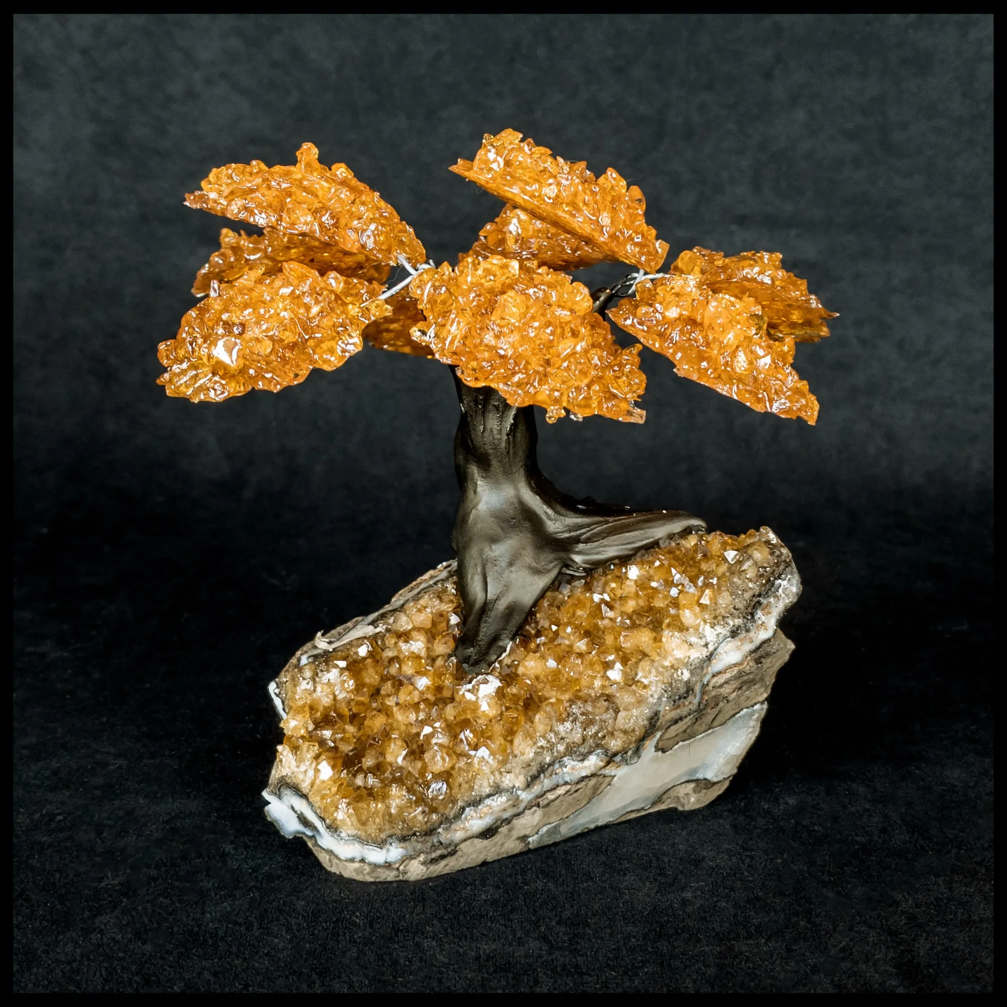 GSTsz3 Gemstone Tree - Citrine