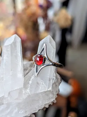 Hellhound Orion Ring | Garnet | Ready to Ship