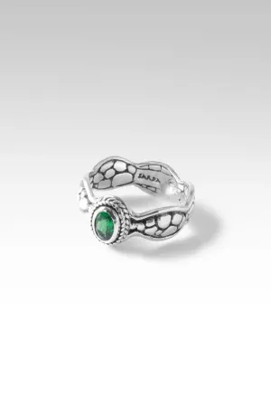 Hope Endures Ring II™ in Tsavorite Garnet