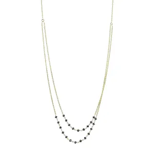 Jillian Black Diamond Necklace