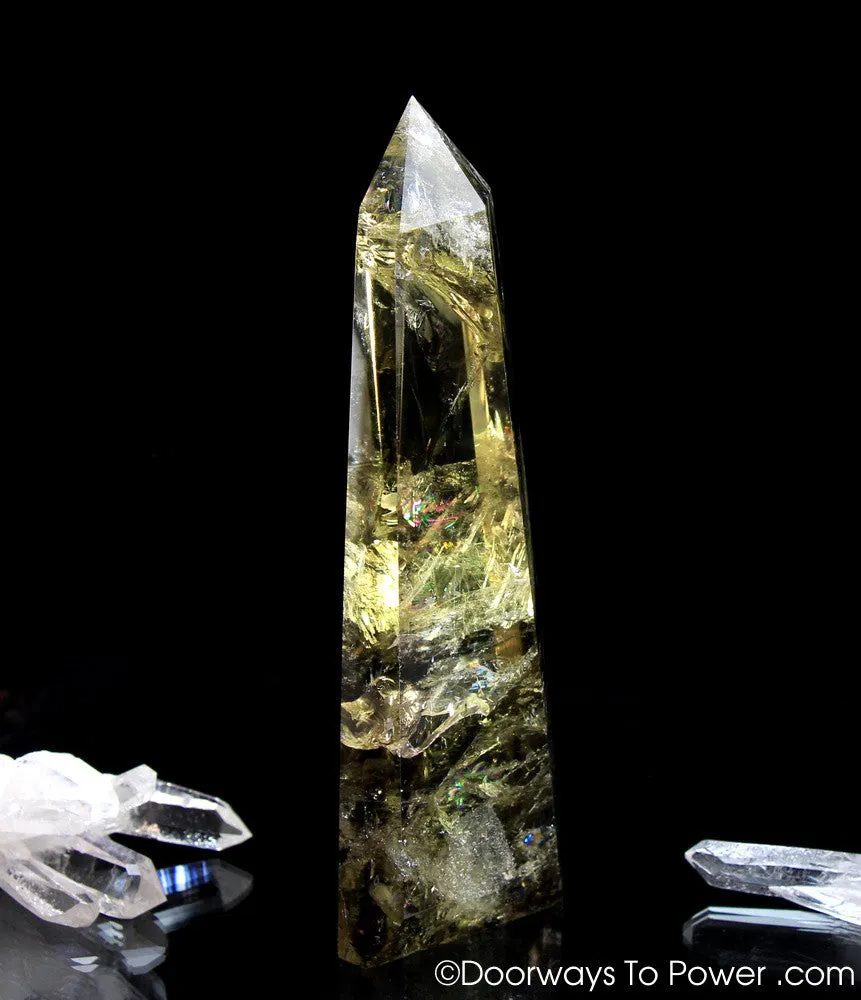 John of God Phantom Citrine & Smoky Crystal Manifest Spirit & Starbrary 'Rare'