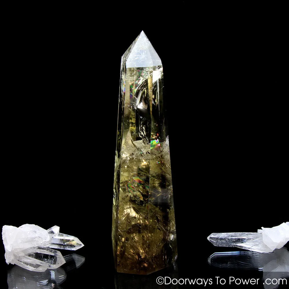 John of God Phantom Citrine & Smoky Crystal Manifest Spirit & Starbrary 'Rare'