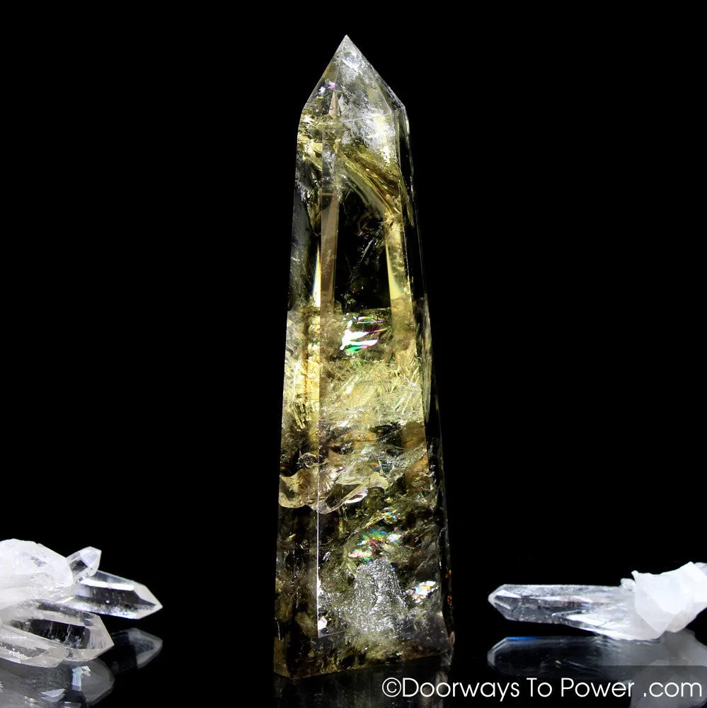 John of God Phantom Citrine & Smoky Crystal Manifest Spirit & Starbrary 'Rare'