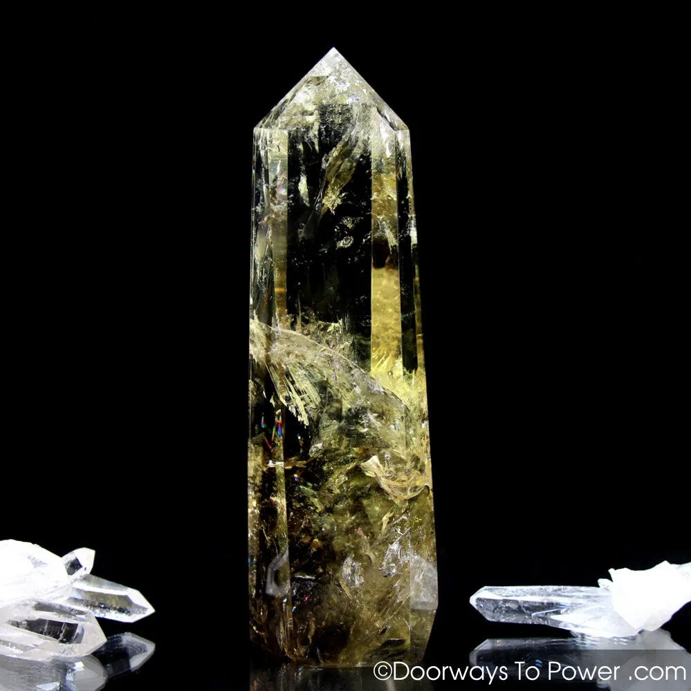 John of God Phantom Citrine & Smoky Crystal Manifest Spirit & Starbrary 'Rare'