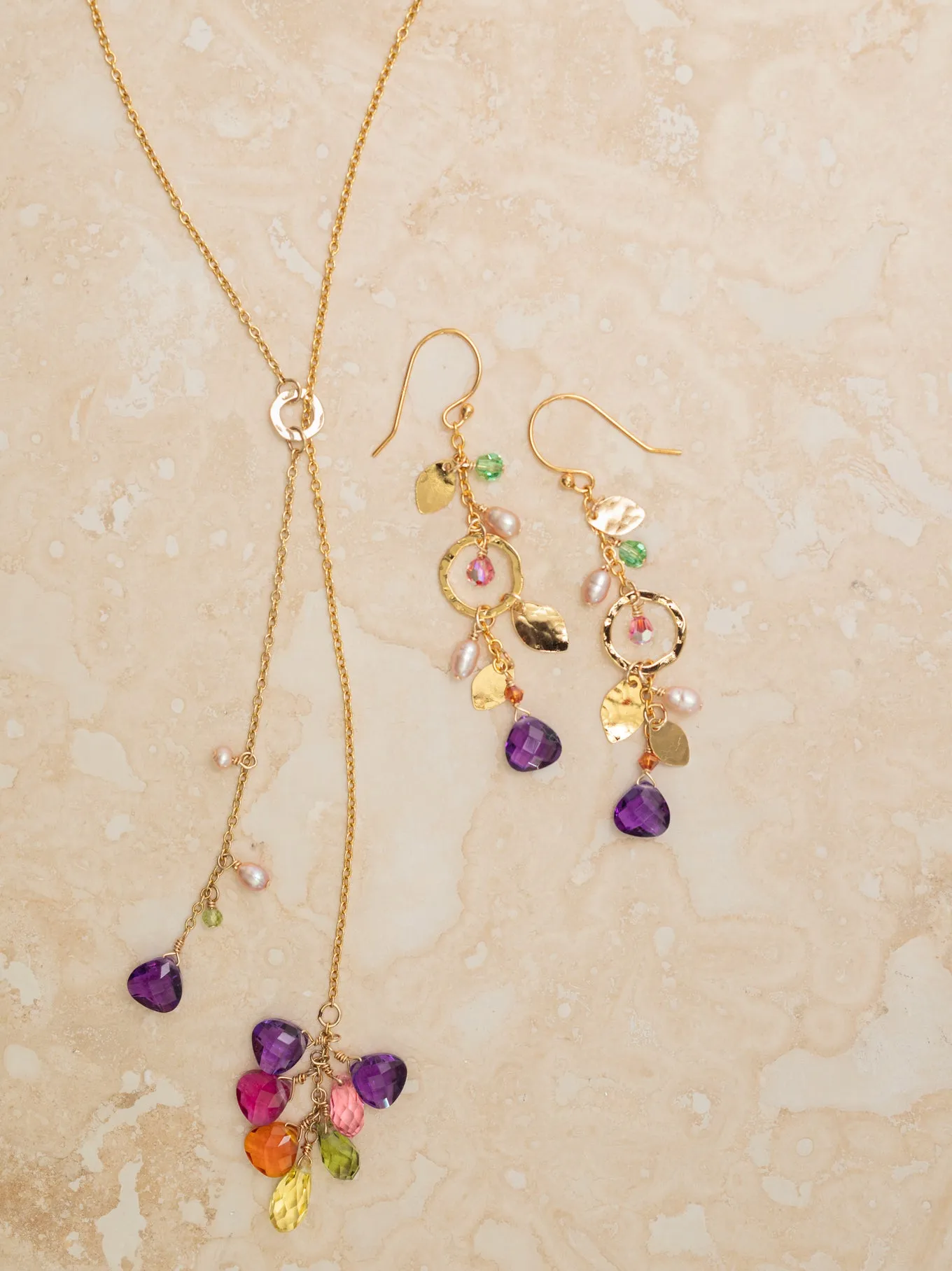 Jubilee Lariat Necklace