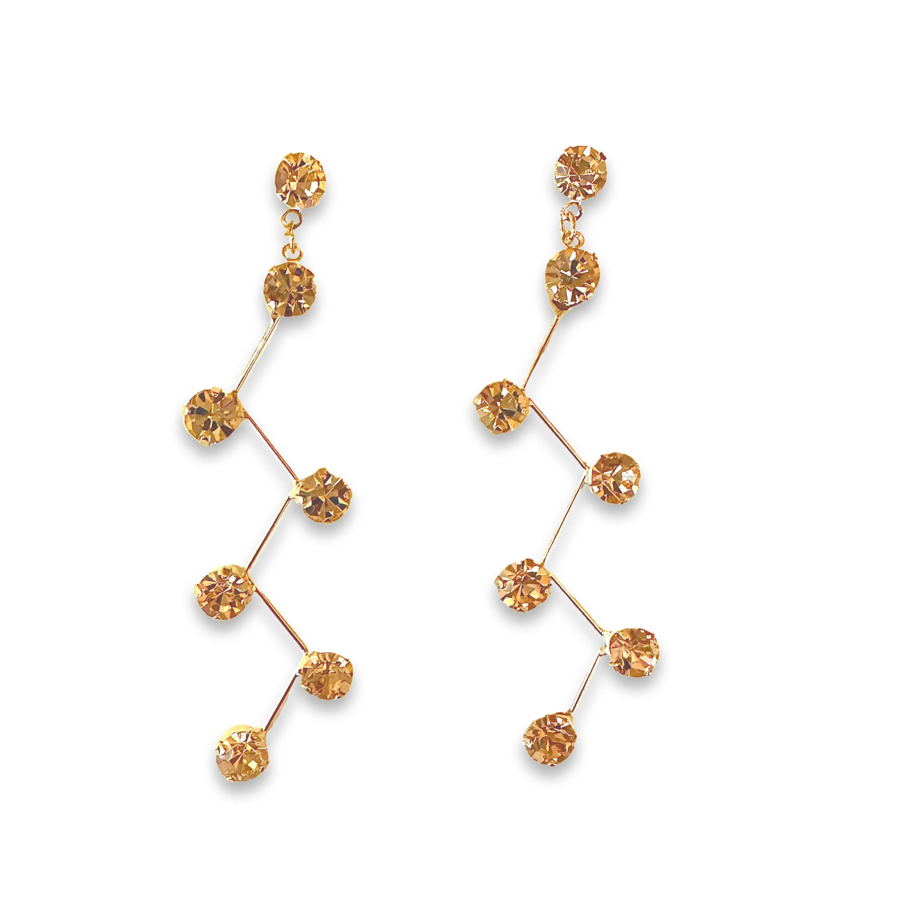 Krista Atom Drop Earrings